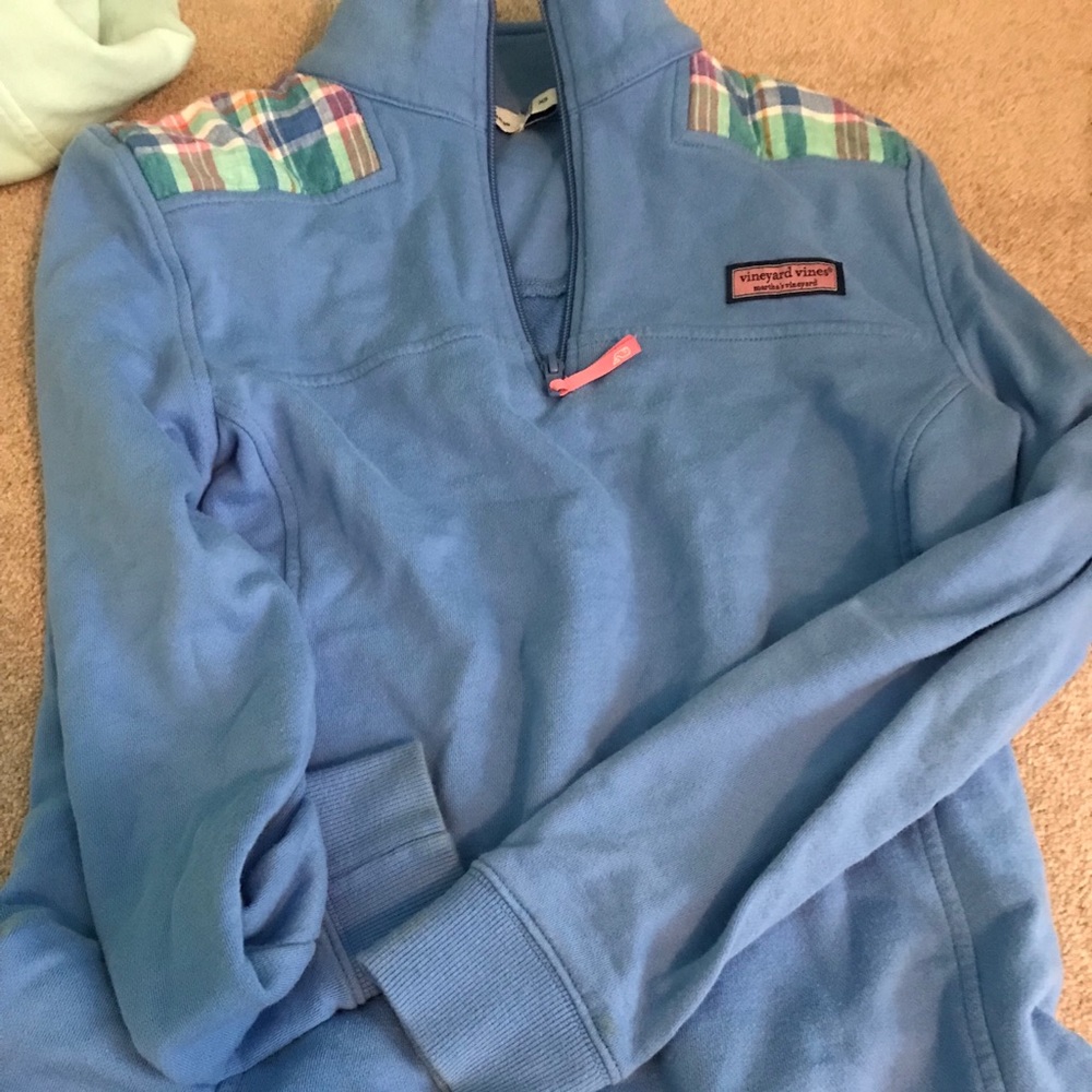Vineyard Bines 3/4 zip sweatshirt xs